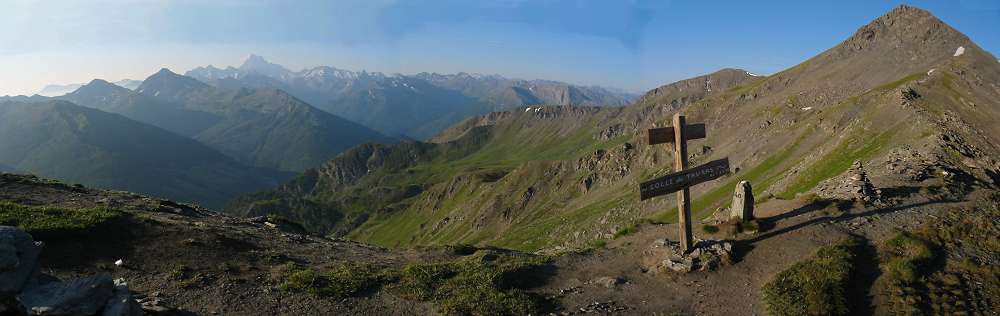 Table d'orientation virtuelle :col de Thures (c) queyras.aparcourir.com