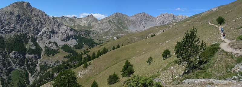 Table d'orientation virtuelle :col de la Lauze (c) queyras.aparcourir.com