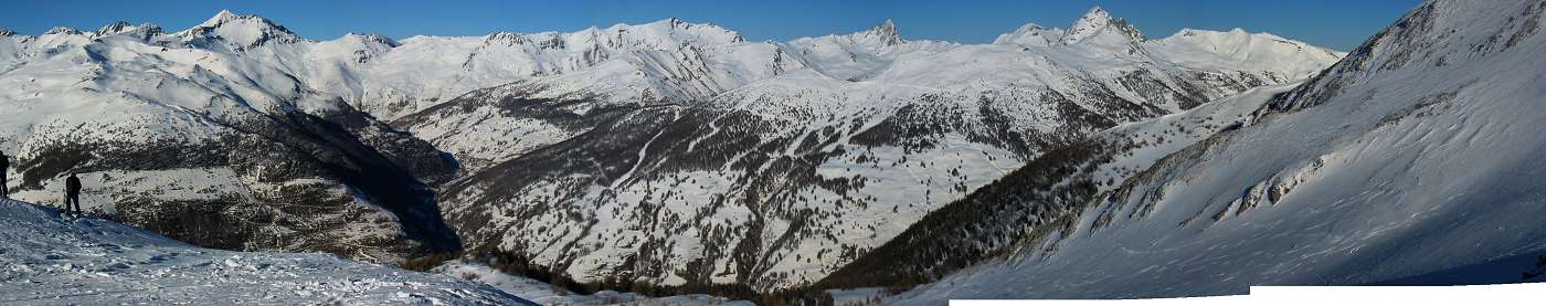 Table d'orientation virtuelle :col de la Lauze à Aiguilles (c) queyras.aparcourir.com