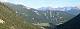  En arrivant Ã  Pra Premier dernier point de vue sur la vallÃ©e d'Arvieux. Au fond le site de la station de ski de la Chalp d'Arvieux.  Et en arriÃ¨re plan le pic de ChÃ¢teaurenard. Ã€ sa gauche la crÃªte de Sagne Logue Ã  droite le TÃªte des Toillies. (c) Christophe ANTOINE
1000*370 pixels (69711 octets)(i5054)