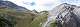  Depuis le haut de la Via ferrata vue sur le col des Ayes  entre le pic de l'Aiguiller à gauche et le  pic de Beaudouis à droite. (c) Christophe ANTOINE
800*277 pixels (34665 octets)(i4421)