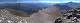  Panorama Sud du Grand Glaiza. Le pic de Rochebrune à droite.  (c) Christophe ANTOINE
1300*374 pixels (79253 octets)(i794)