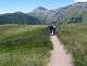  descente vers la bergerie du Lombard. En face la pointe de l'Agrenier. (c) Christophe ANTOINE
500*387 pixels (29952 octets)(i1710)