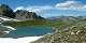  Le lac d'altitude des Rouites avec à gauche sauf erreur de ma part  la Mamelle et les Crestettes. Au fond plus à droite le Pic de Rochebrune avec devant la crête des Chambrettes et à sa droite le beau col de Fromage. (c) Laurence Terras
800*408 pixels (55902 octets)(i3323)