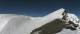 Arrivée sur la crête. Le pic de fond de Peynin et son col(c) Christophe Antoine
1382*579 pixels (66073 octets)(i6685)