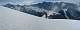Dans la montÃ©e au col de Fond de Peynin, vue sur le col de Longet. De gauche Ã  droite :  La pointe des Sagnes Longues. Le Rouchon,  Le pic Traversier, le col de Longet le pic de ChÃ¢teaurenard. (c) Christophe ANTOINE
1100*416 pixels (46174 octets)(i3004)