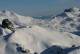 Le Pic Caramantran, le col de St Véran et le Rocca Bianca depuis le pic de Châteaurenard  (zoom de gauche à droite). L\'italie se profile derrière avec les plaine au pied des alpes. (c) Christophe Antoine
800*540 pixels (52515 octets)(i5981)