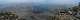  Panorama général ouest du pic de Rochebrune. Le ciel est voilé. A droite la vallée de Cervières a sa droite le Lasseron. À sa gauche l'Arpelin et le col Perdu. (c) Christophe ANTOINE
1100*279 pixels (27527 octets)(i2007)