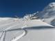 descente sous la chapelle de Clausis  vers la piste de fond du torrent de la Blanche (c) Christophe Antoine
816*612 pixels (39417 octets)(i6640)