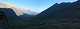 Vue depuis le refuge du Viso. A droite le pic traverse et le col Sellière.
800*298 pixels (17551 octets)(i3777)
