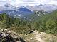  vue sur le Pic de Rochebrune à gauche. un peu avant le ravin de Ruine Blanche. Au entre le Pic de l'Agrenier et à sa gauche le col de la Crèche.  (c) Christophe ANTOINE
500*375 pixels (50558 octets)(i5009)