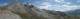 Panorama coté Italien depuis la Crête. (Pain de Sucre et Pic d'Asti) (c) Christophe Antoine
1400*332 pixels (80013 octets)(i5481)
