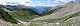  Panorama nord depuis le col des Ayes.  A gauche la crête des Brusas. (c) Christophe ANTOINE
1000*330 pixels (60505 octets)(i3894)