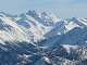  Vue au zoom sur le col de Fromage. En face le Péouvou à droite le col de Clausis  puis le Longet ou tête du Rissace. (c) Christophe ANTOINE
500*375 pixels (23274 octets)(i1356)