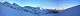  panorama dans la montÃ©e au col de Valpreveyre. De gauche Ã  droite: le Mait Amunt, la tÃªte du Pelvas,  la montagne d'Urine avec le sommet de l'Eypiol. (c) Christophe ANTOINE
1000*205 pixels (24021 octets)(i651)