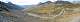 Panorama depuis le col Agnel. A gauche : le pic de Châteaurenard. A droite: le col de L'Eychassier, la Crête de l'Eychassier et le col Vieux en avant le la Taillante. (c) Christophe ANTOINE
1000*278 pixels (46111 octets)(i4388)