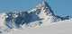  Le pic de Rochebrune au zoom depuis les pistes de ski de St Véran. 0 sa droite le col des Portes. (c) Christophe ANTOINE
600*287 pixels (13510 octets)(i2111)