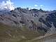  Dans la montée au col de l'Eychassier: le pic de Caramantran le col de Chamoussière à droite. En arrière plan la tête des Toillies. En bas le refuge Agnel. (c) Christophe ANTOINE
533*400 pixels (32293 octets)(i1048)