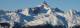Pic de Rochebrune depuis la Croix de Curlet. En Premier plan le col de la Crêche et la Crête de Croix la Crêche qui mène au pic de l'Agrenier(c) Christophe Antoine
1200*413 pixels (61770 octets)(i6219)