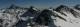 Panorama  depuis la Tête de Longet sur l'Est coté Viso (c) christophe Antoine
1200*400 pixels (68083 octets)(i6213)