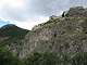  Le fort du Queyras. La via ferrata passe en bas a gauche avant de remonter par l'arrière vers l'entrée du château. (c) Christophe ANTOINE
400*300 pixels (16588 octets)(i1754)