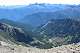  en direction du bivouac Berardo, vue sur le vallon de Valante qui descend et rejoint la vallée de Chianale à Castello. (c) Christophe ANTOINE
550*368 pixels (33876 octets)(i4636)