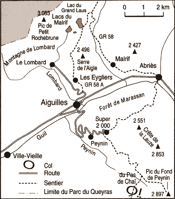 Carte autour de Le Lombard